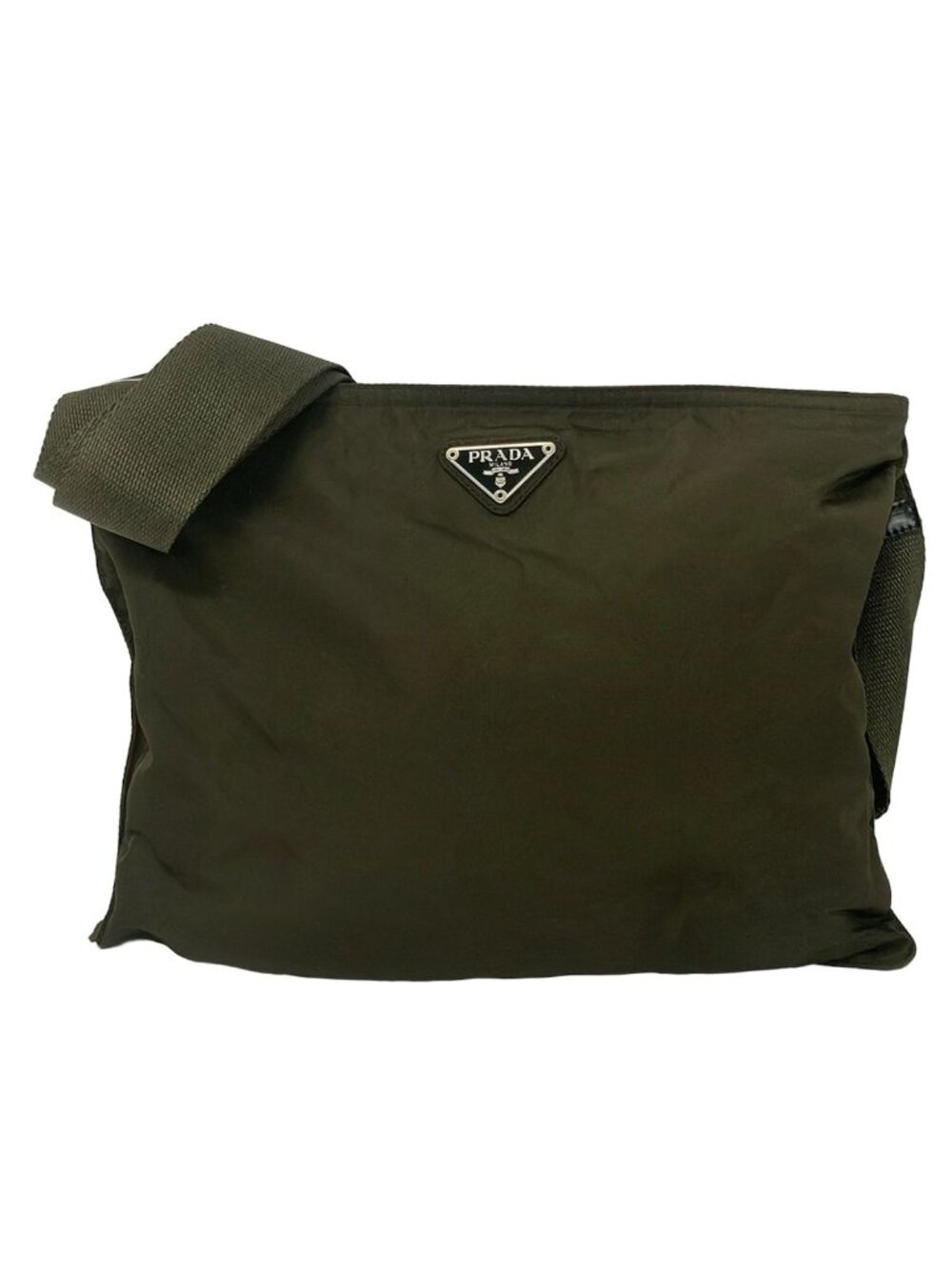 Prada Shoulder Bag Khaki